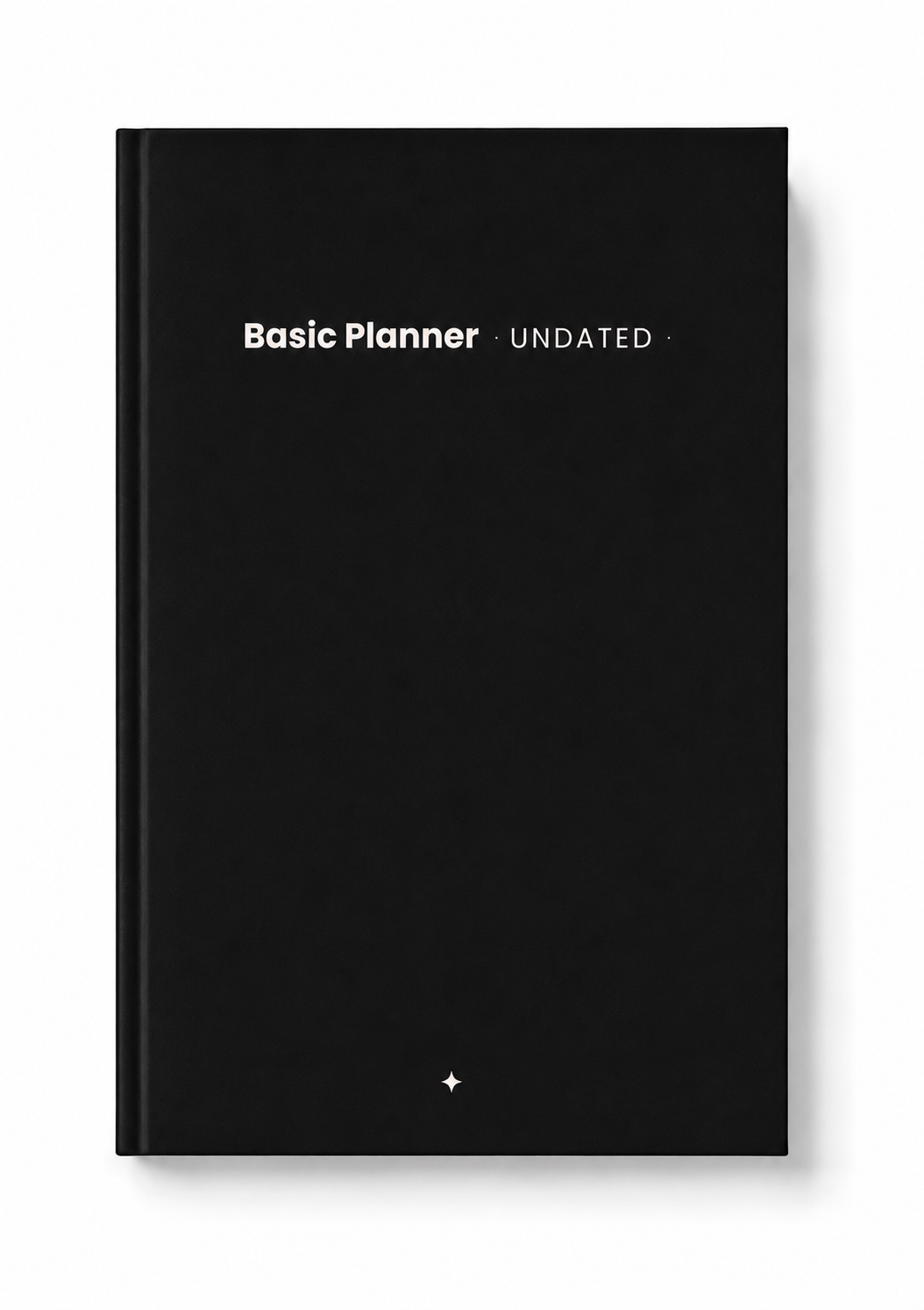 The Basic Planner — Matte Black cover
